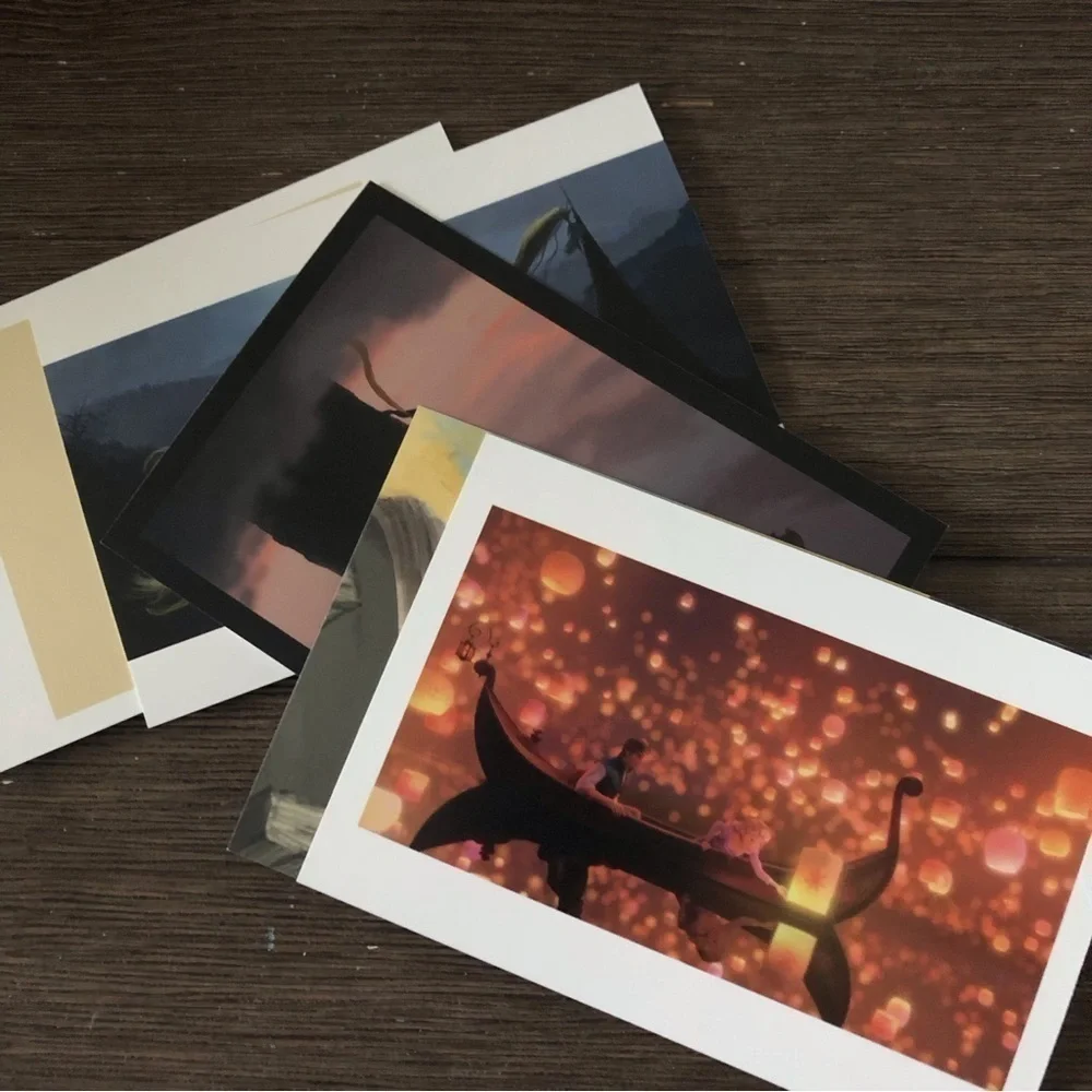 Disney Princess Movie Postcards: Tangled 5 pack